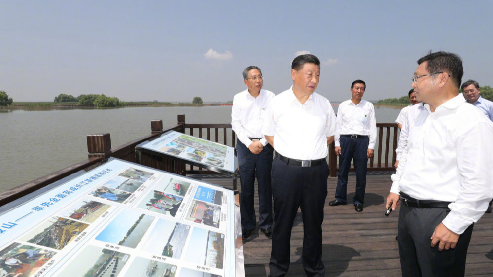 习近平在马鞍山考察调研