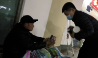 淄博市救助服务中心开展“寒冬送温暖”专项行动首次夜查