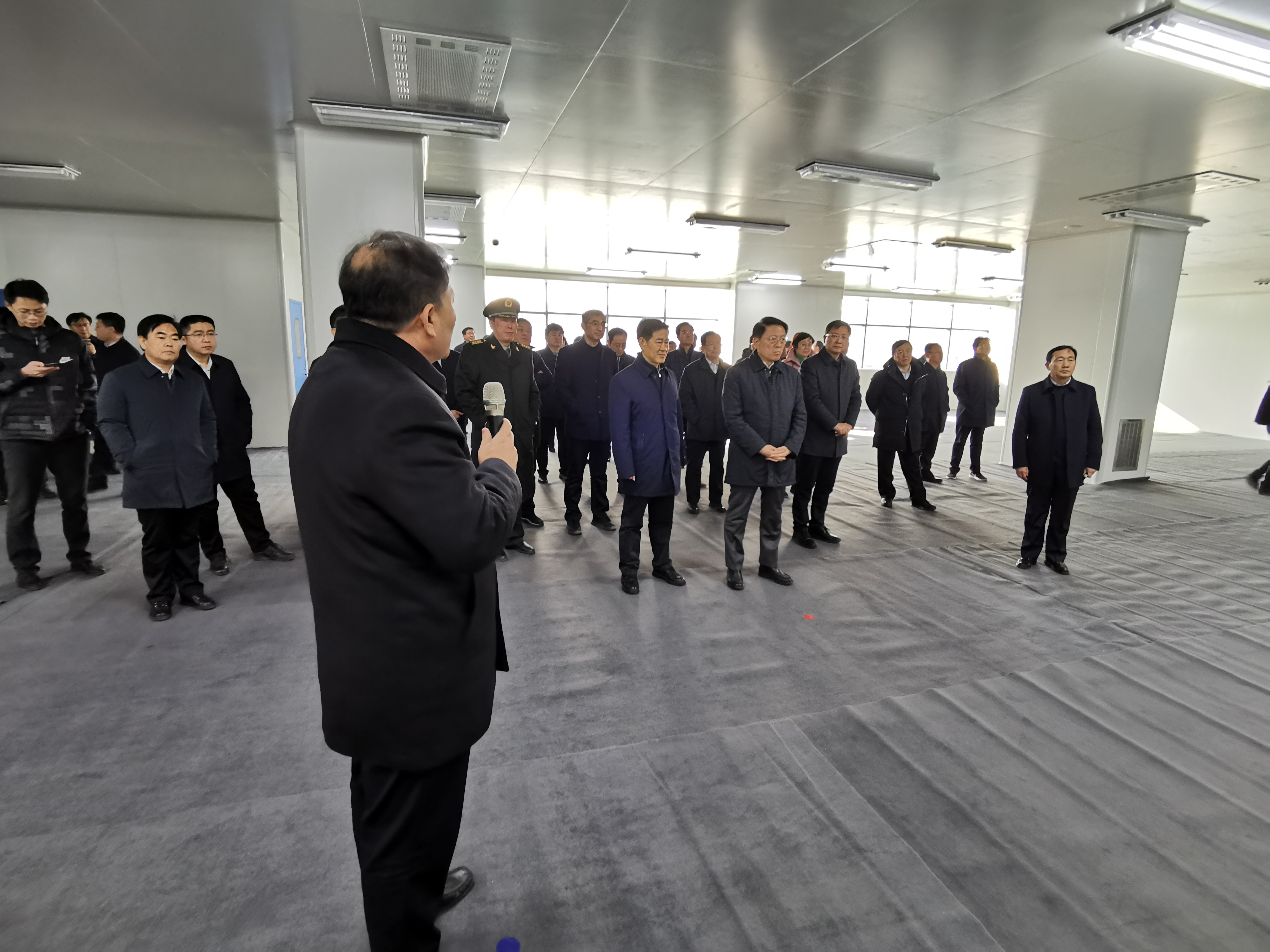 快讯｜全市经济社会发展现场观摩点评走进​淄博航远创新医疗