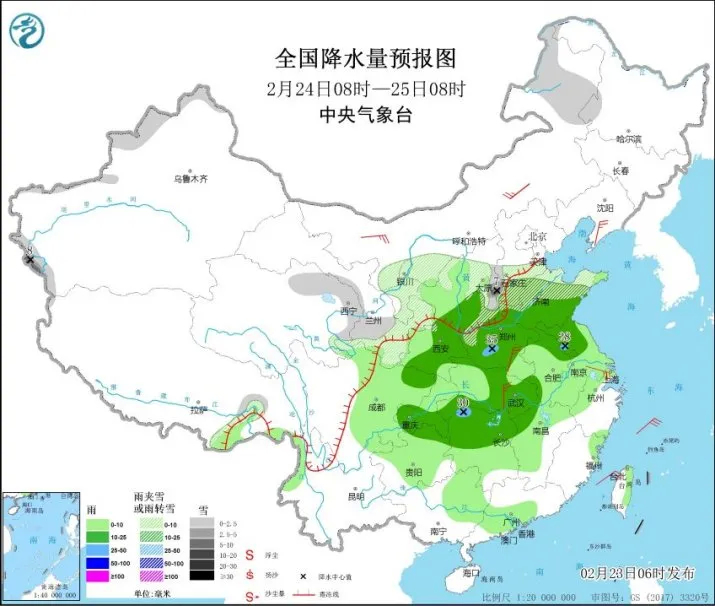 淄博寒潮持续！两场雨雪马上到！气温降到零下，还有……