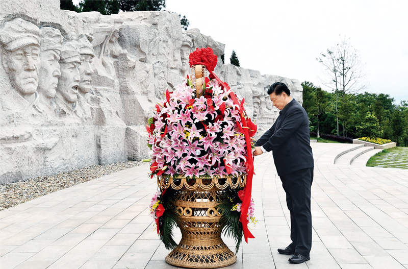 用好红色资源，传承好红色基因 把红色江山世世代代传下去