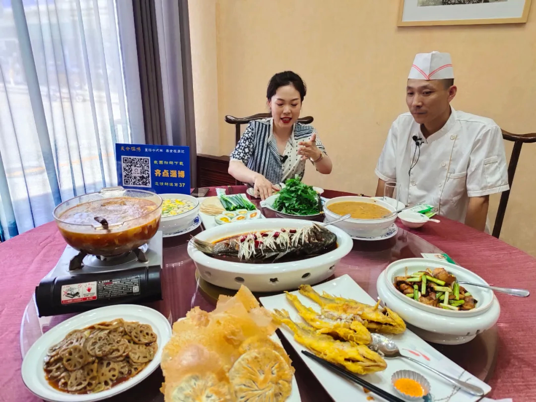 美食淄博 · 直播十点半 · 翠绿水味斋​精彩回顾