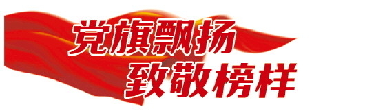 党旗飘扬 致敬榜样丨“是共产党员，就要干出个样子来”