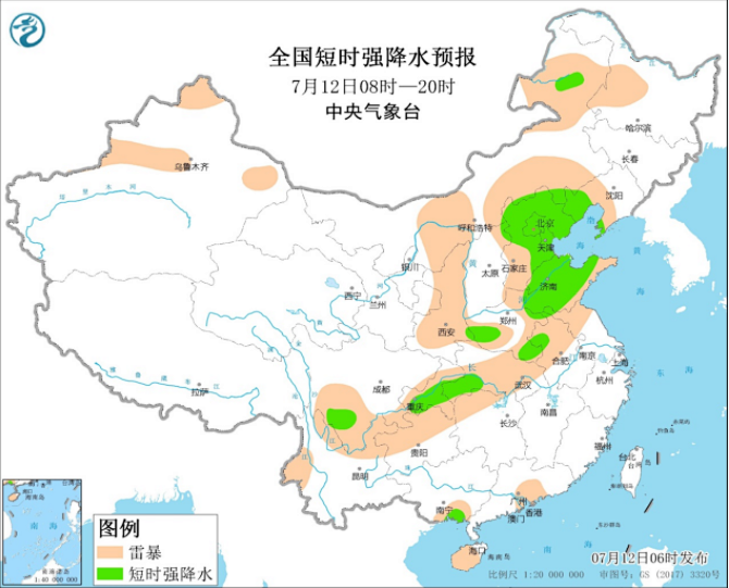 淄博大到暴雨！未来几天都是雨雨雨~~