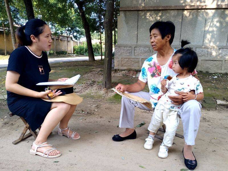 “俺老师来啦！”高青县常家学区台李小学开展暑假家访活动