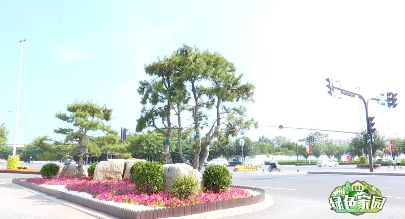 临淄区打造精致路口节点 提升城市形象