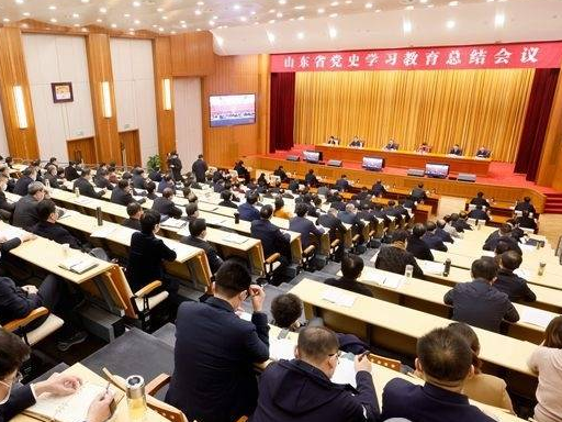 山东省党史学习教育总结会议召开