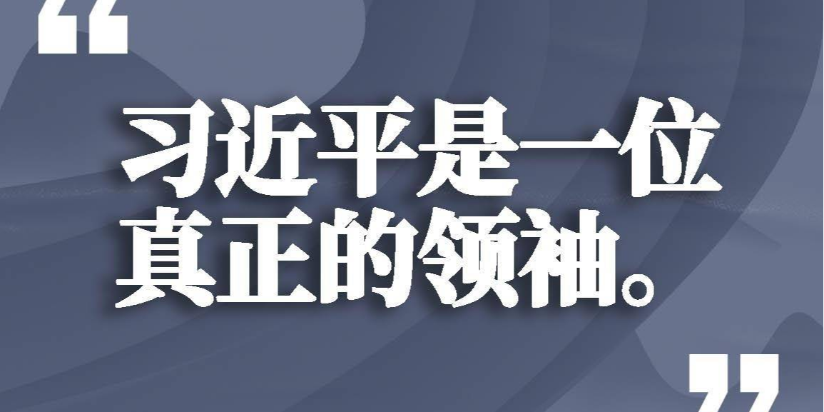 遇见习近平丨他是真正的领袖