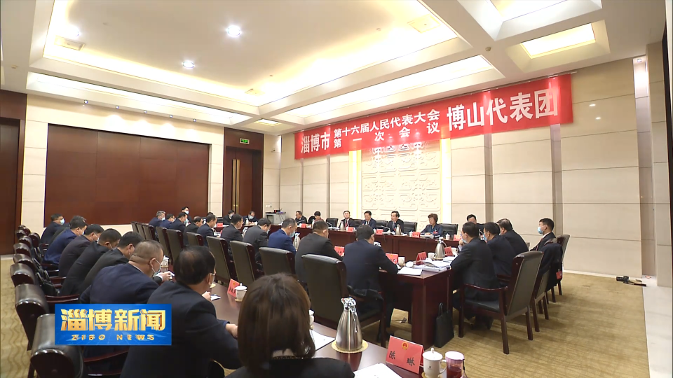 【2022“两会”时间】江敦涛参加市十六届人大一次会议博山代表团审议