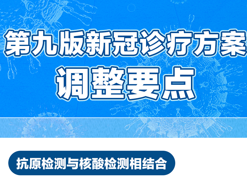 新版新冠诊疗方案有哪些调整？一图看懂