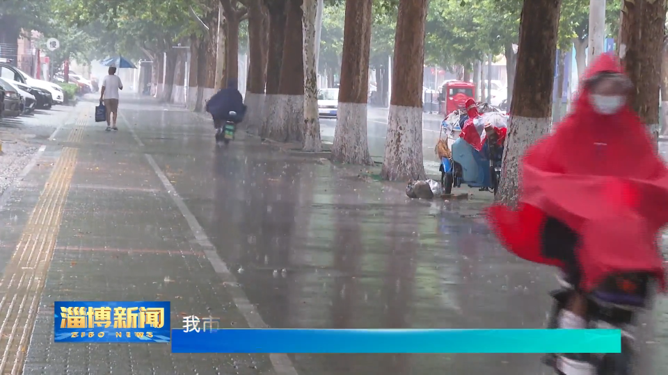 我市迎来强降雨天气