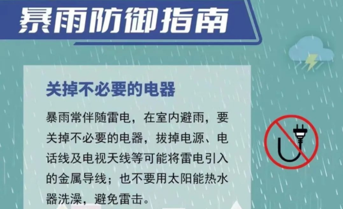 这份暴雨防御指南请收藏！