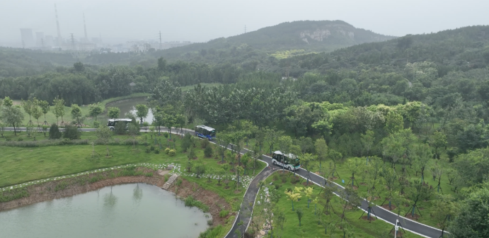 淄博高新区：昔日荒山变景区 山水焕发“绿动能”