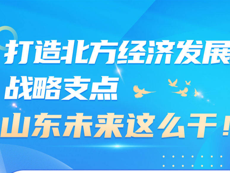 一图看懂｜打造北方经济发展战略支点，山东未来这么干！