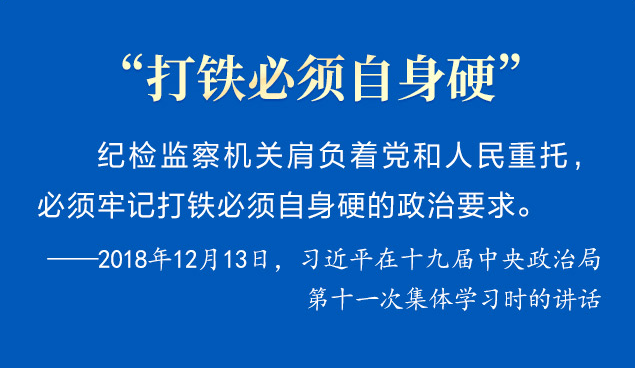 时习之 锻造新时代纪检监察铁军 习近平这样提出要求