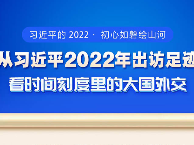 从习近平2022年出访足迹 看时间刻度里的大国外交