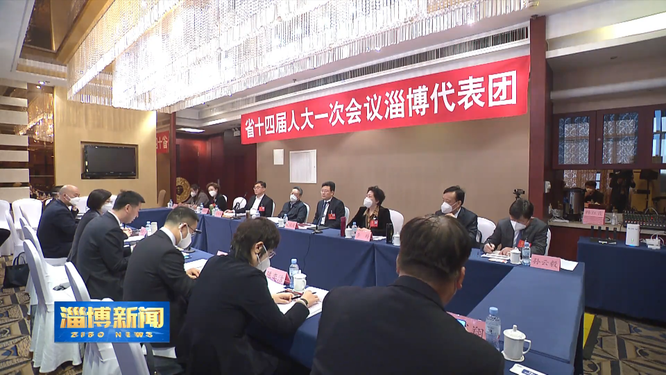 【淄博新闻】赵庆文参加省十四届人大一次会议淄博代表团审议政府工作报告