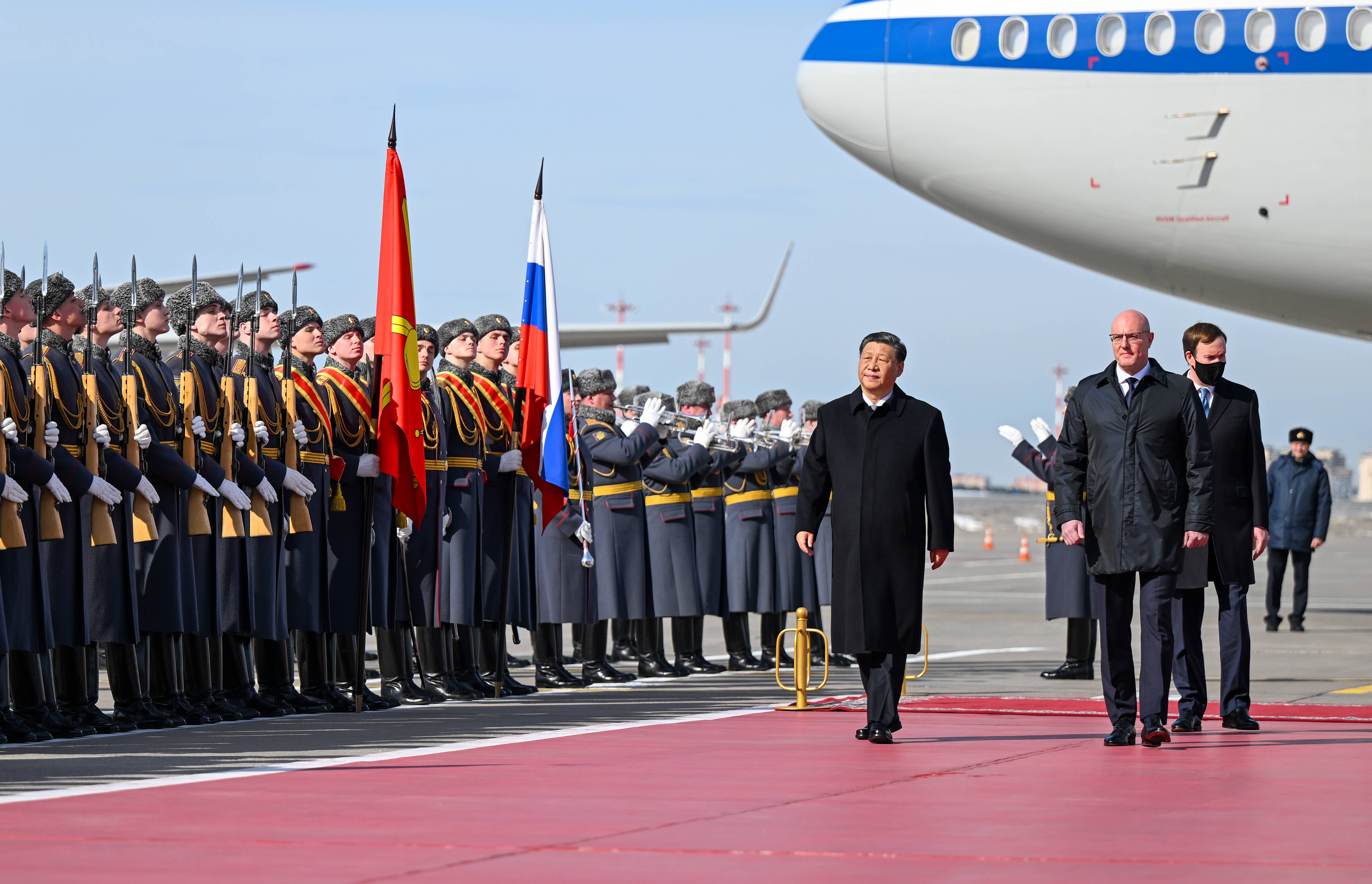 习近平抵达莫斯科开始对俄罗斯进行国事访问