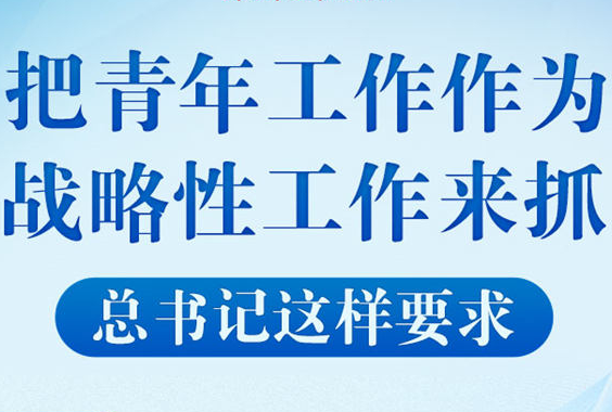 把青年工作作为战略性工作来抓 总书记这样要求