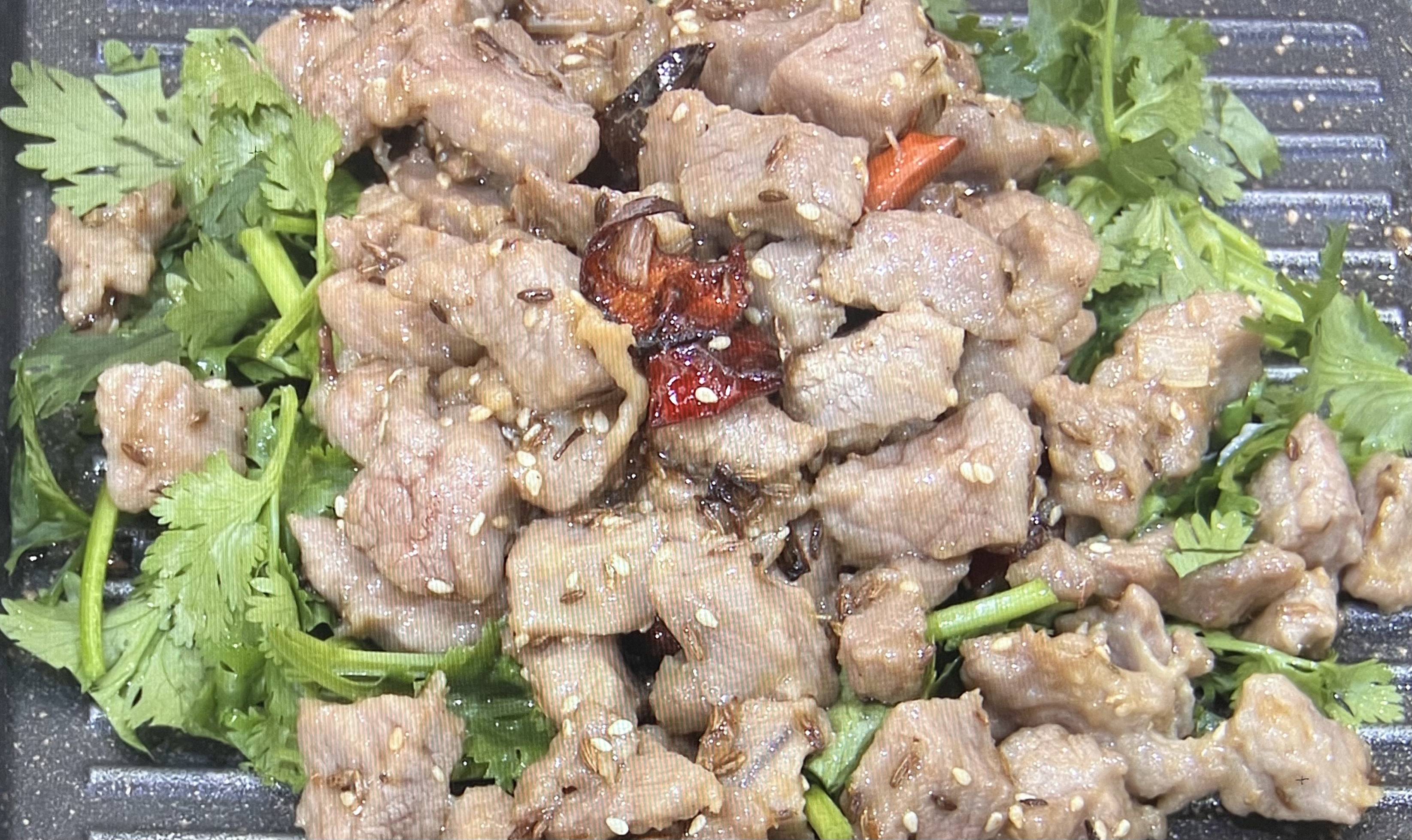 【美食淄博·大厨露一手孜然羊肉】