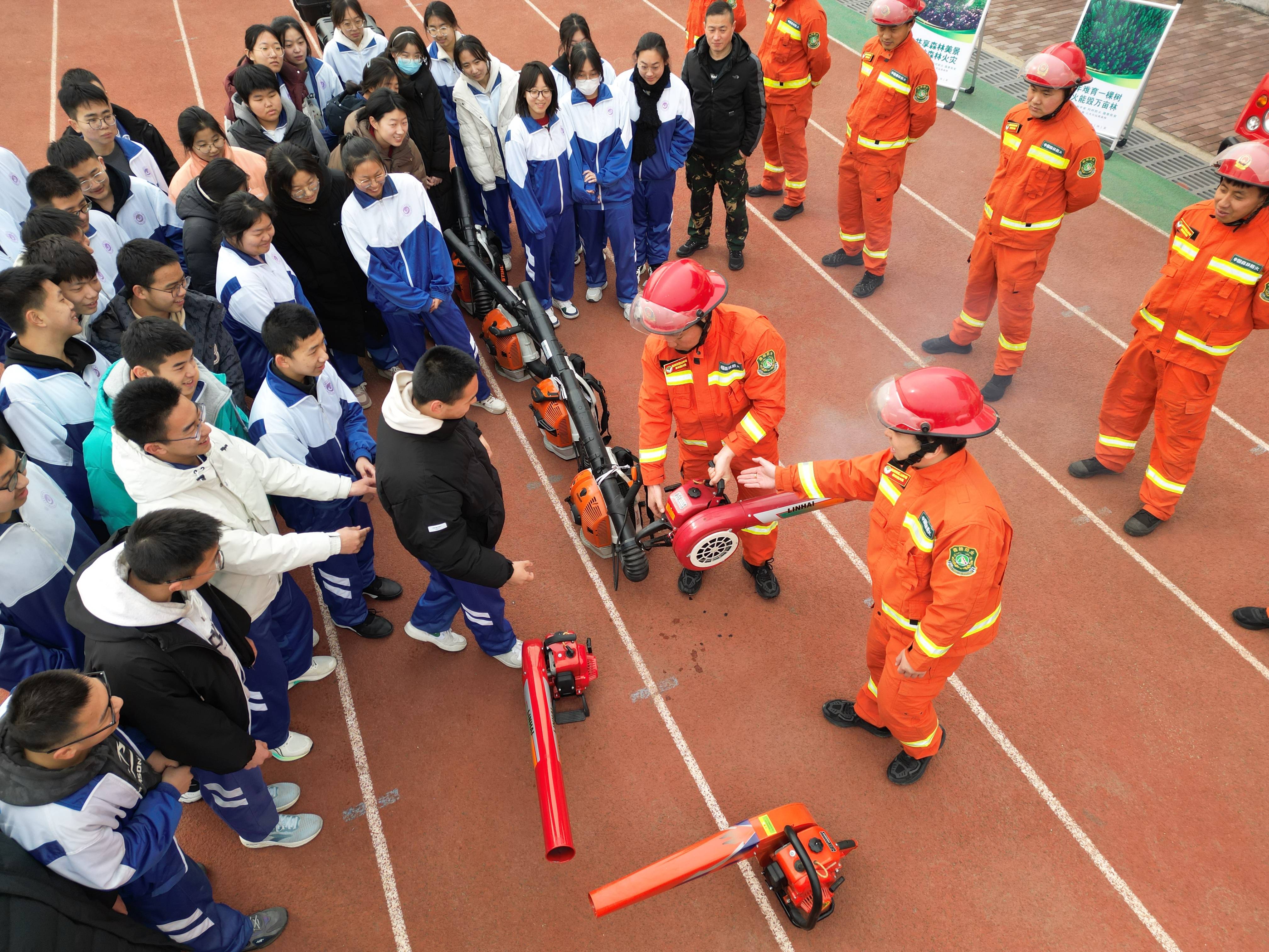 “从小到大”全覆盖，共筑安全防火墙——市原山林场开展防火宣传进校园活动