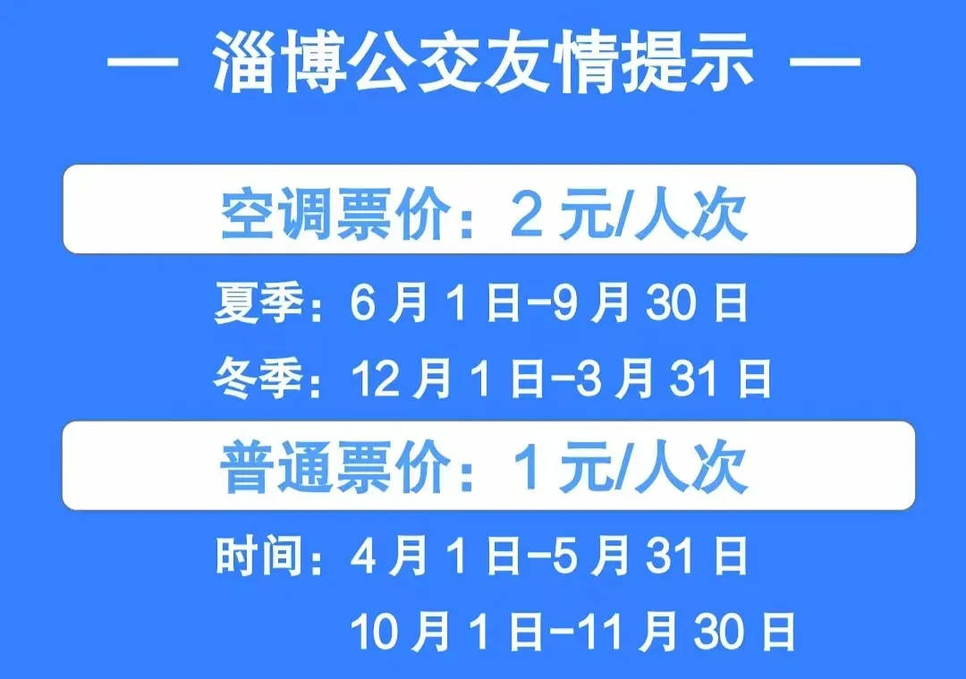 今起，调整为2元/人次！淄博发布最新通知