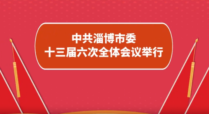 MG动画｜140秒解读中共淄博市委十三届六次全体会议