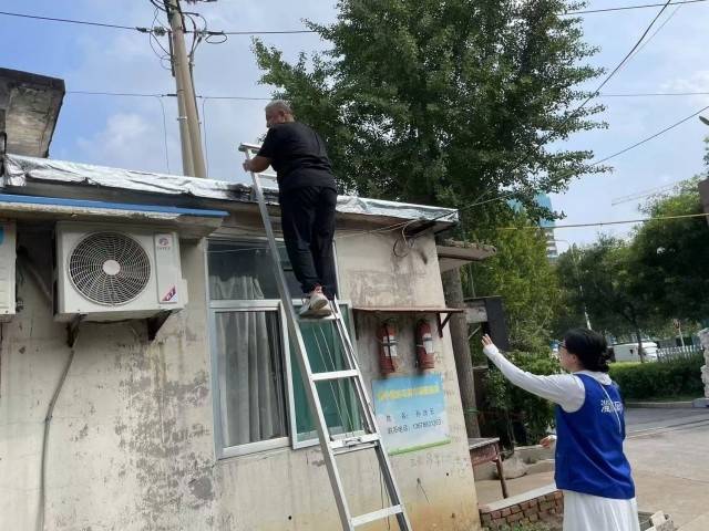 张店区湖田街道：查缺补“漏” 当好商圈网格应急联络员