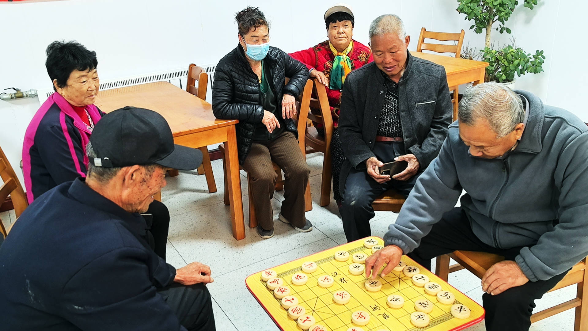 桓台县果里镇夏家村开展“以棋会友 共享生活精彩”老年人棋艺比赛活动