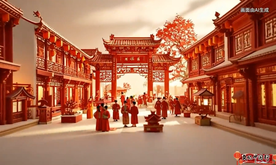 一键解锁“剪纸古城”丨当莒国古城与剪纸艺术相结合，碰撞出别样的艺术魅力