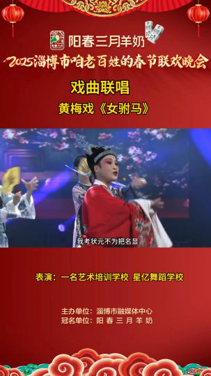 百姓春晚戏曲联唱|女驸马:黄梅戏经典曲目，展现古代女性坚韧与智慧！