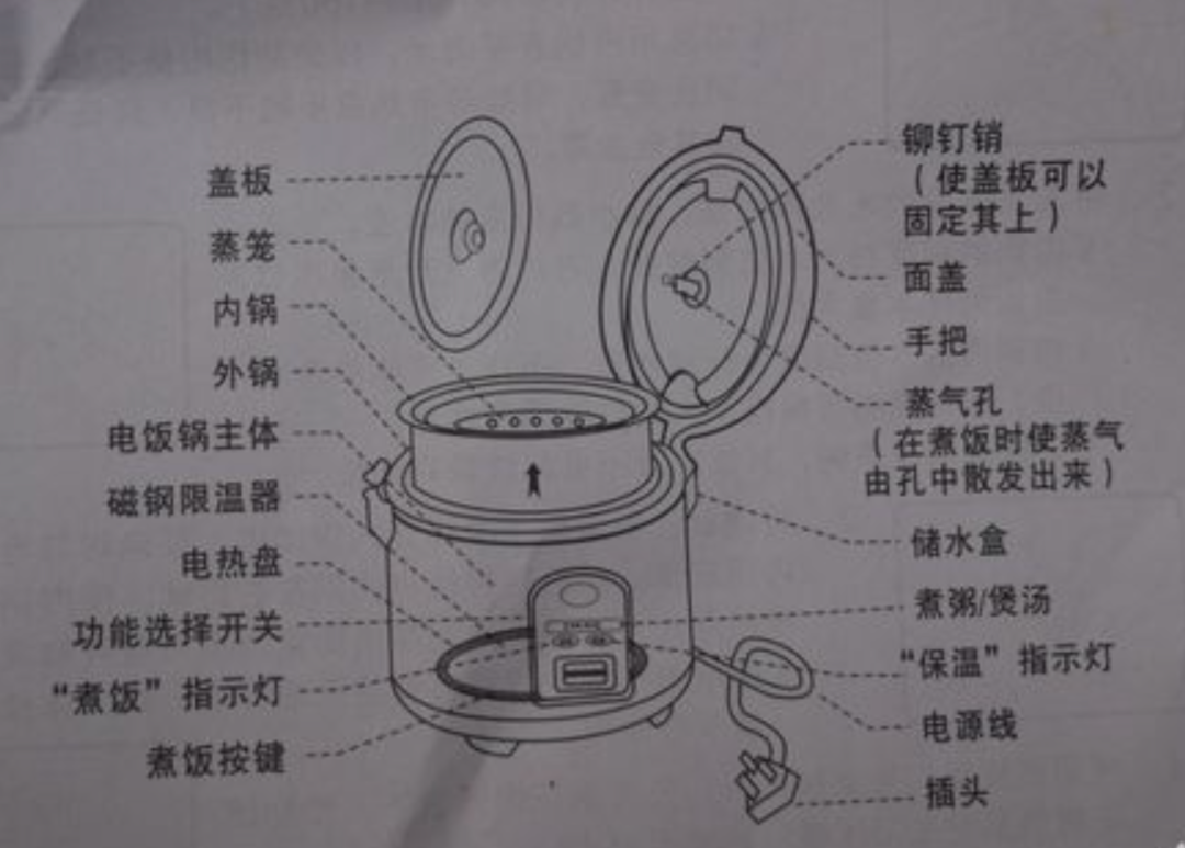 电饭煲这几个地方不洗，当心吃“蟑螂蒸饭”！