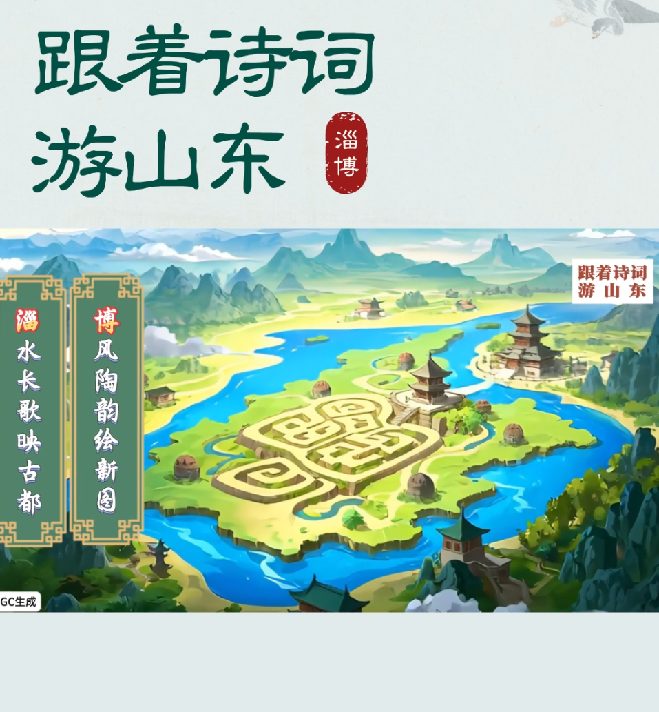 在淄博当24小时诗人！