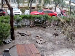 1500倍速下的山东暴雪