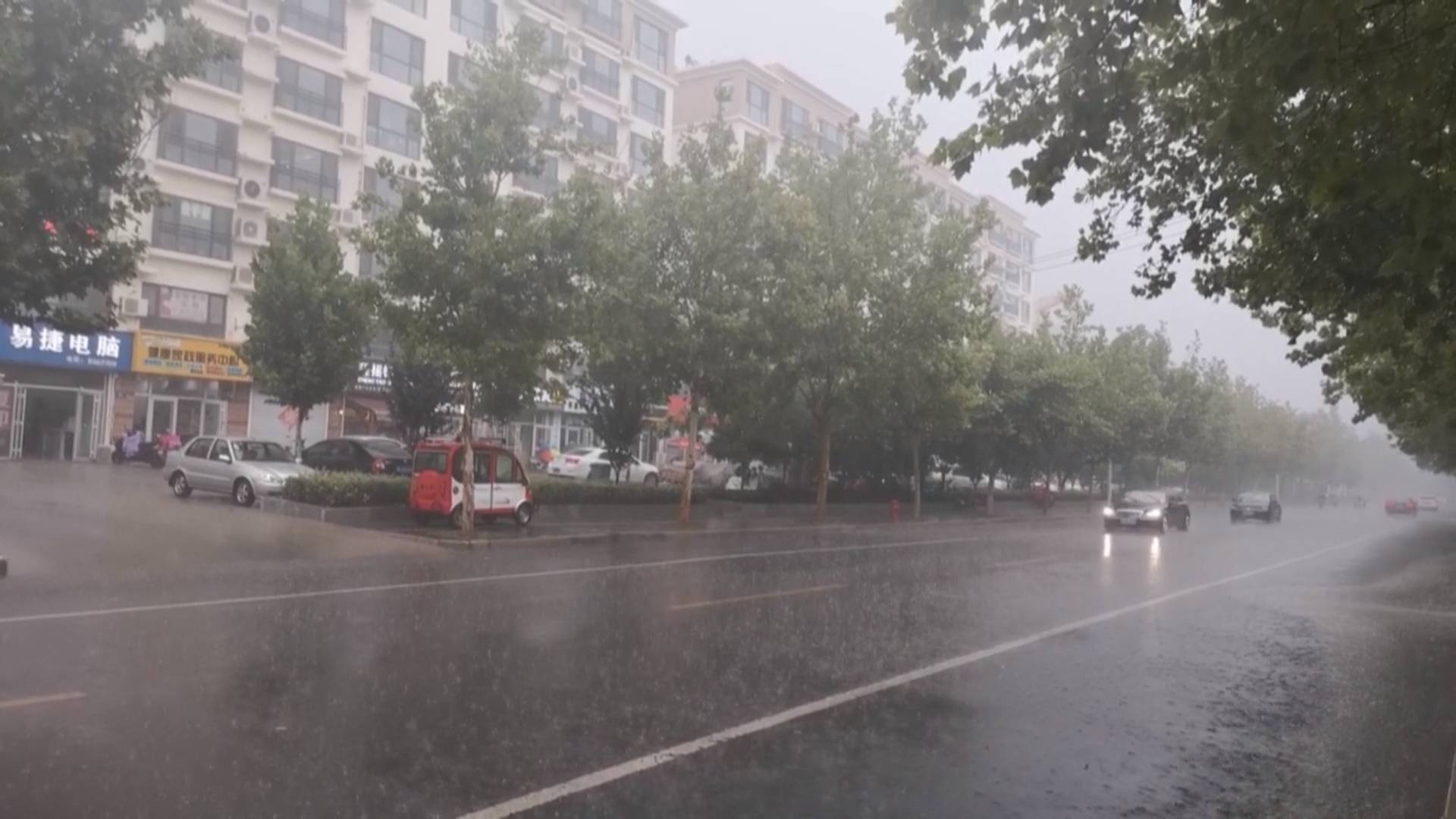 降雨大风冰雹   已经在路上