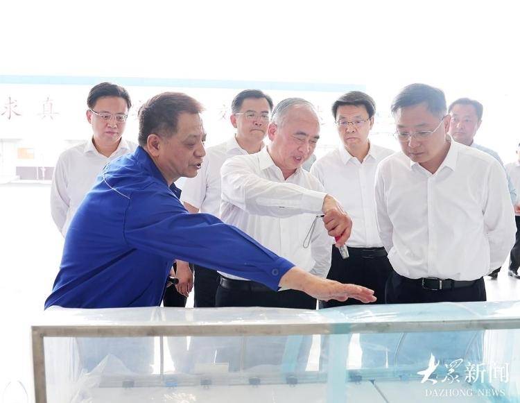 林武在淄博调研督导经济运行