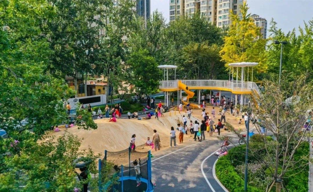 国家级示范！淄博西五路带状公园成儿童友好标杆