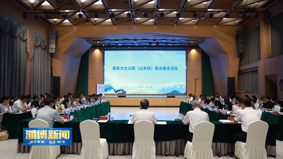【淄博新闻】2025国家文化公园（山东段）建设推进活动在我市举办
