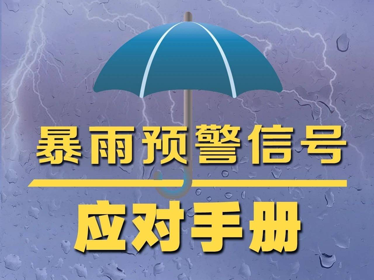 淄博市防办提醒：强降雨来袭！请注意防范