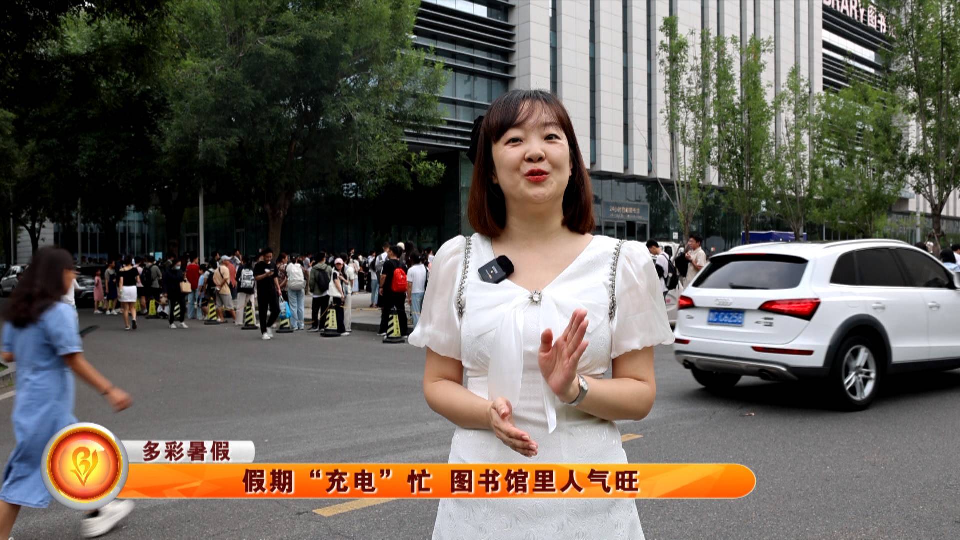 【多彩暑假】假期&ldquo;充电&rdquo;忙 图书馆里人气旺