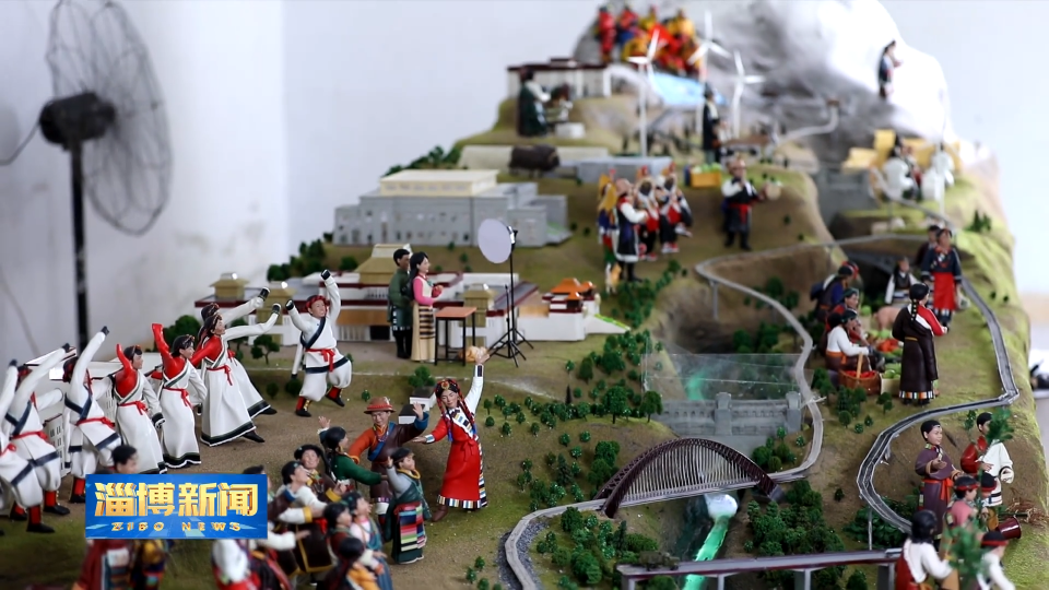 【淄博新闻】淄博软陶艺术作品献礼西藏自治区成立60周年