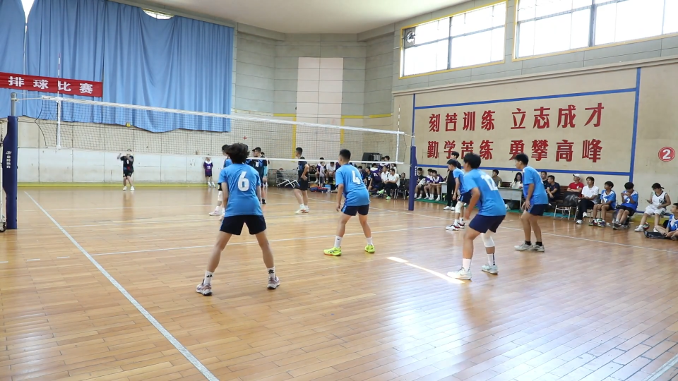 淄博市第十九届运动会排球比赛落幕