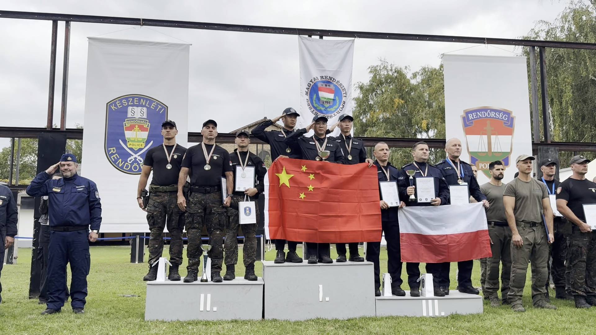 世界射击大赛  淄博警察扬威