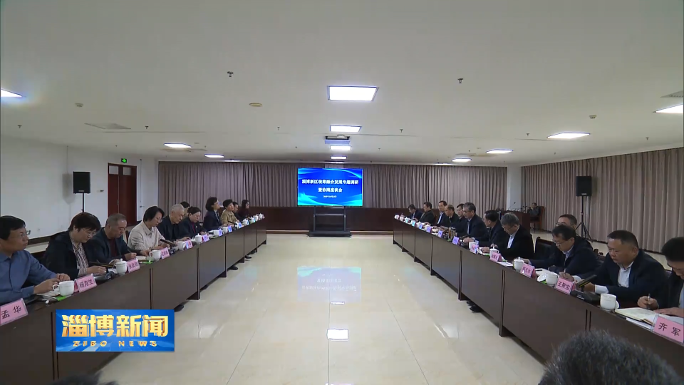 【淄博新闻】淄博新区统筹融合发展专题调研暨协商座谈会召开