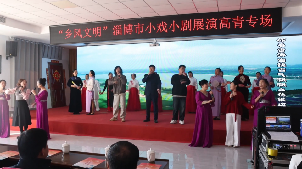 小戏小剧接地气 乡风文明入人心