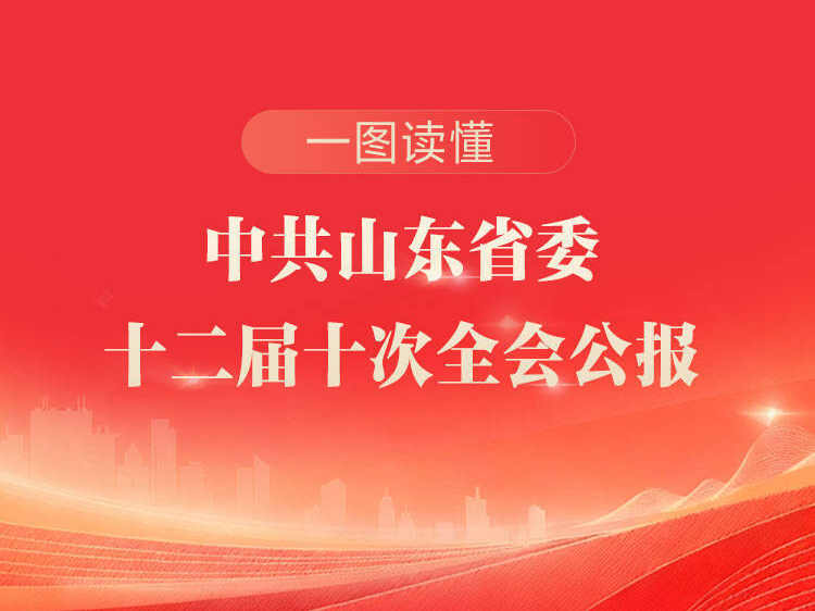 一图读懂中共山东省委十二届十次全会公报