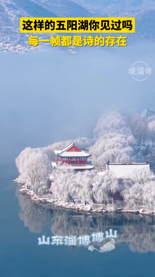 这样的五阳湖你见过吗 每一帧都是诗的存在