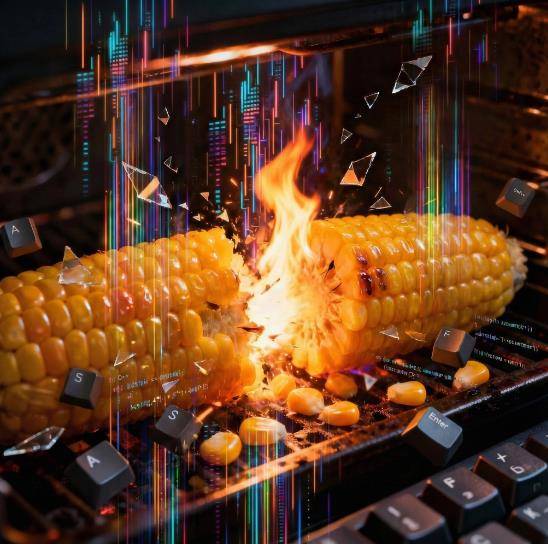 《烤炉里的玉米粒：一场流量与善意的网络对决》