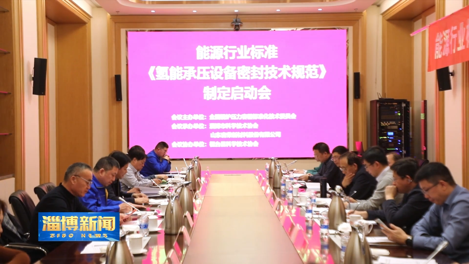 【淄博新闻】淄博：牵头制定行业标准 引领氢能源设备密封技术迈向标准化