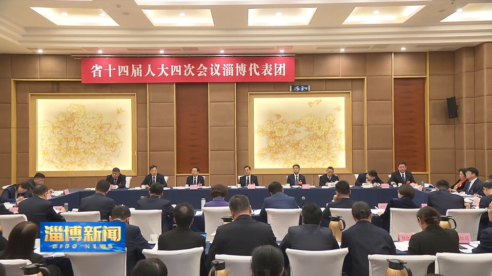 【淄博新闻】​参加省十四届人大四次会议的淄博代表审议政府工作报告
审查&ldquo;十五五&rdquo;规划纲要草案 马晓磊在发言时强调
振奋精神加油干 脚踏实地抓落实 
为现代化强省建设注入更多淄博动能